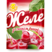 Желе зі смаком вишні 85г/ 25 шт.ящ. ТМ "Монік"